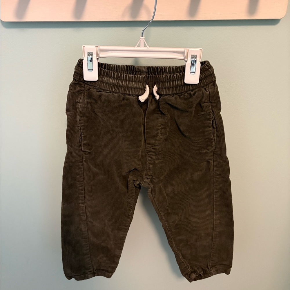 Zara Corduroy Jogger Pants